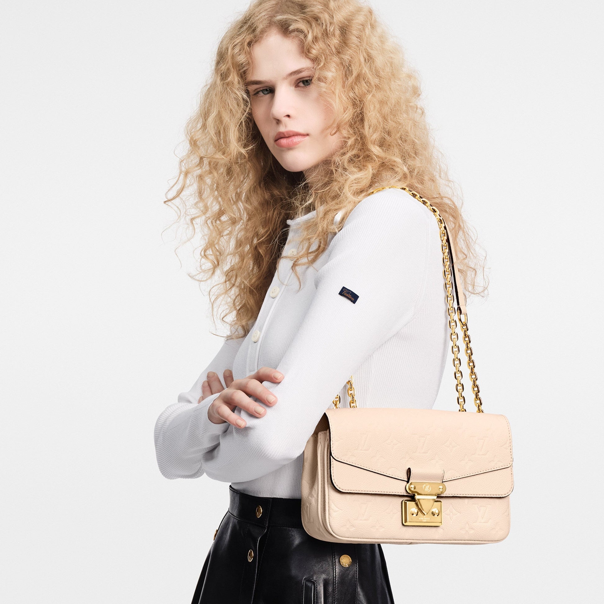 Louis Vuitton Marceau Shoulder Bag - Crème