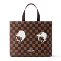Louis Vuitton Damier Ebene Mini Shopper Tote – Brown