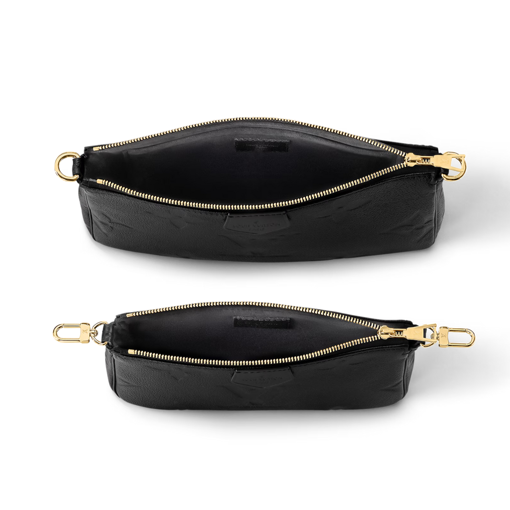 Louis Vuitton Multi Pochette Accessoires Crossbody Bag - Black