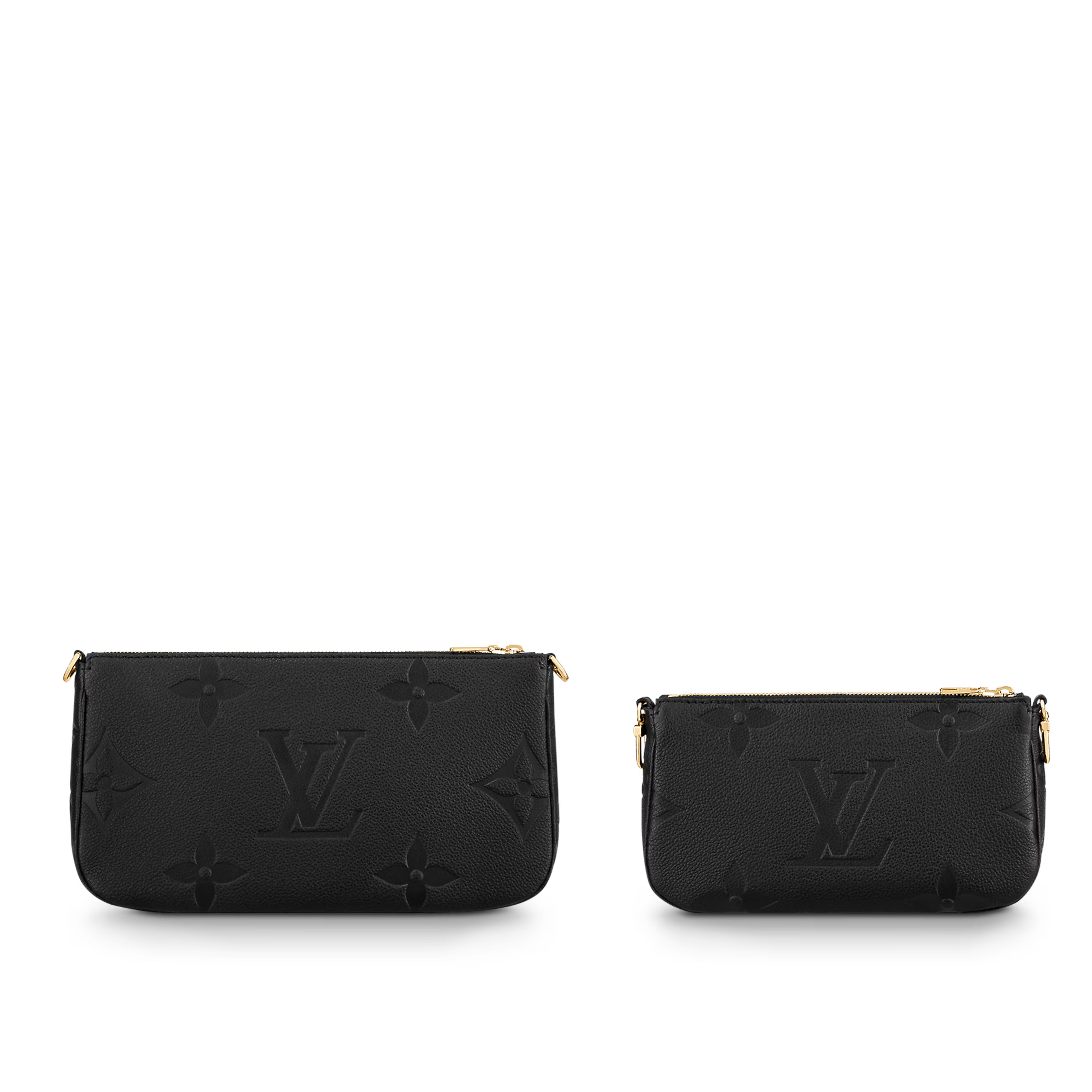 Louis Vuitton Multi Pochette Accessoires Crossbody Bag - Black