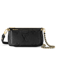 Louis Vuitton Multi Pochette Accessoires Crossbody Bag - Black