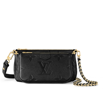 Louis Vuitton Multi Pochette Accessoires Crossbody Bag - Black