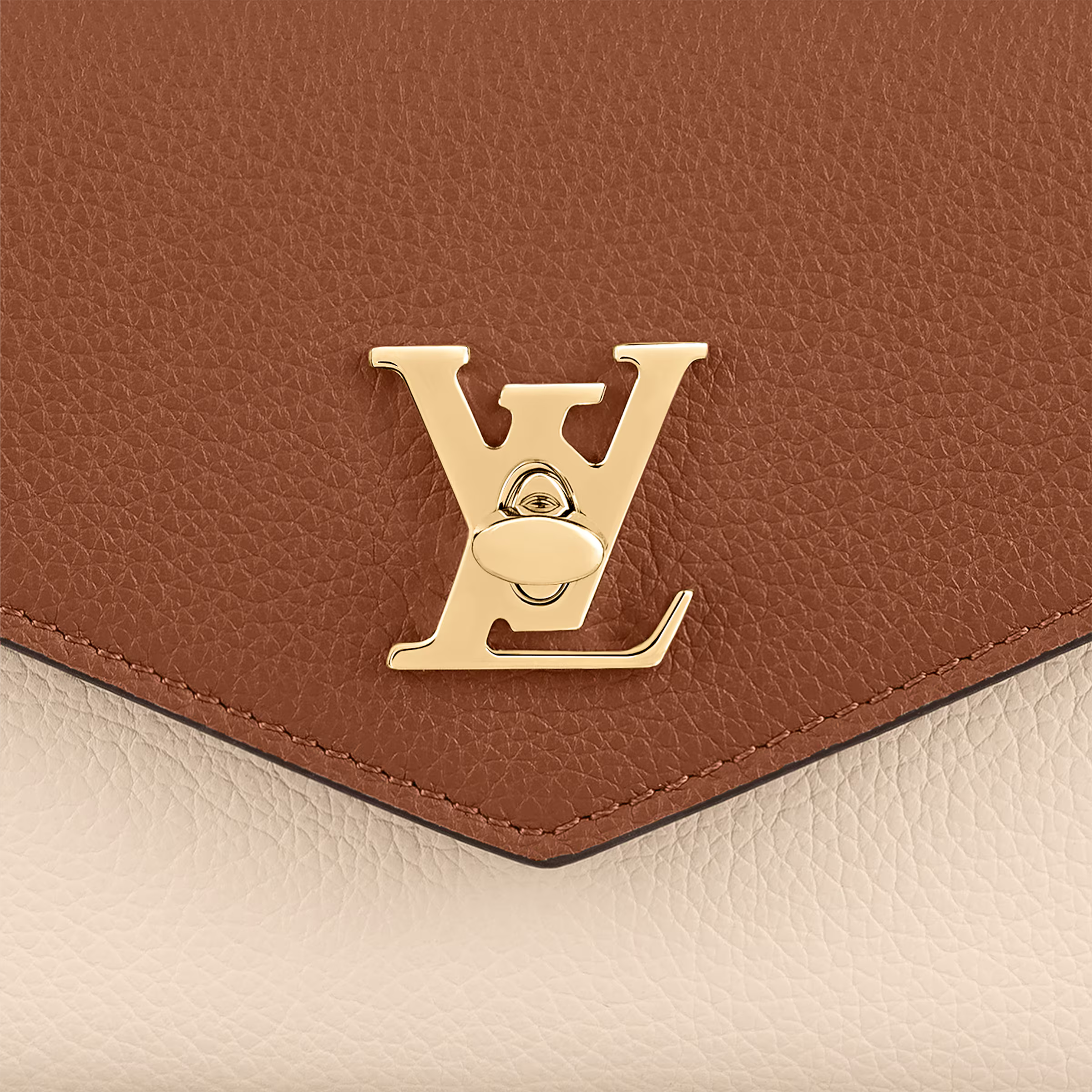 Louis Vuitton Mylockme Chain Pochette Shoulder Bag - Chataigne