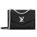 Louis Vuitton Mylockme Satchel Chain Bag - Black