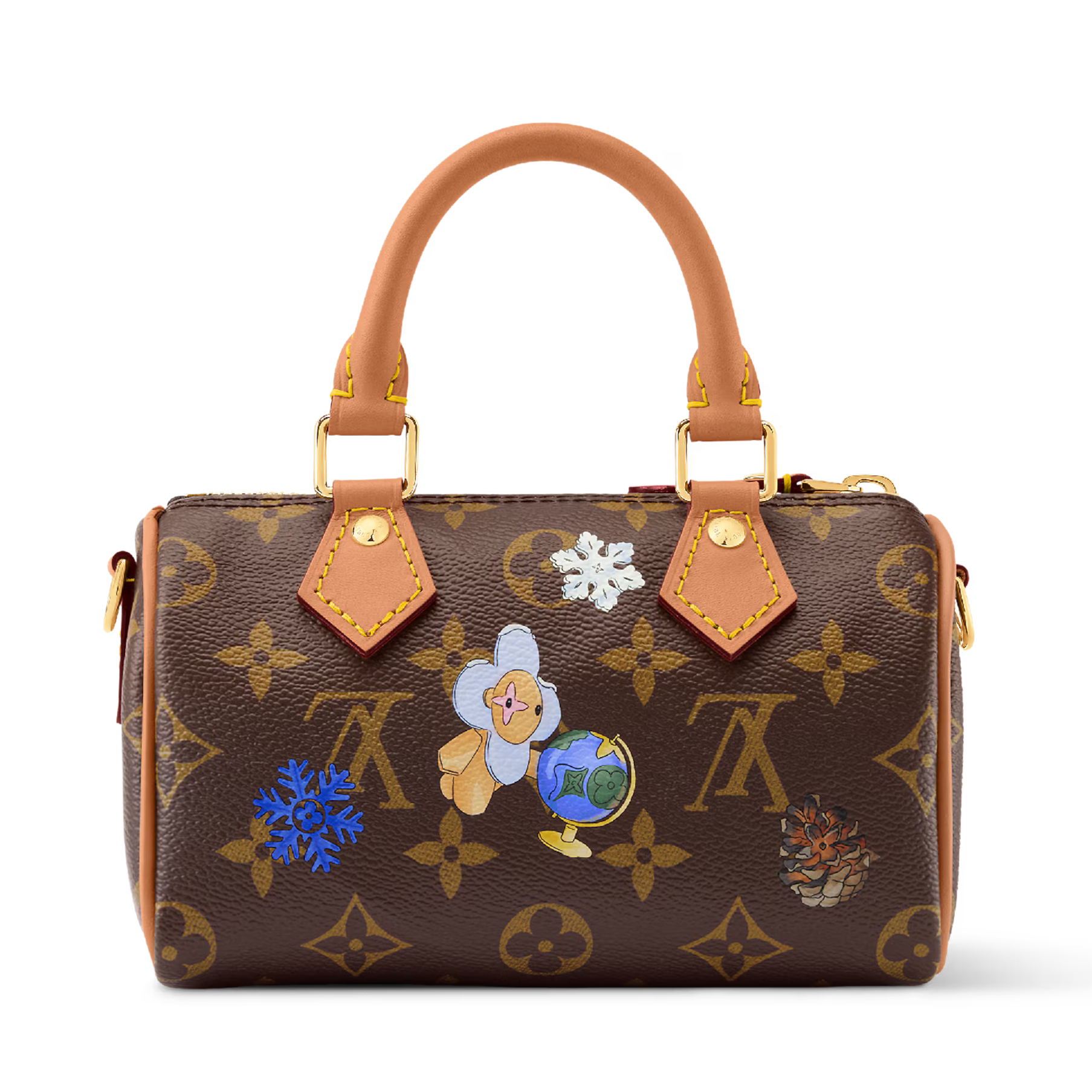 Louis Vuitton Nano Speedy Handbag – Snowy Pearl