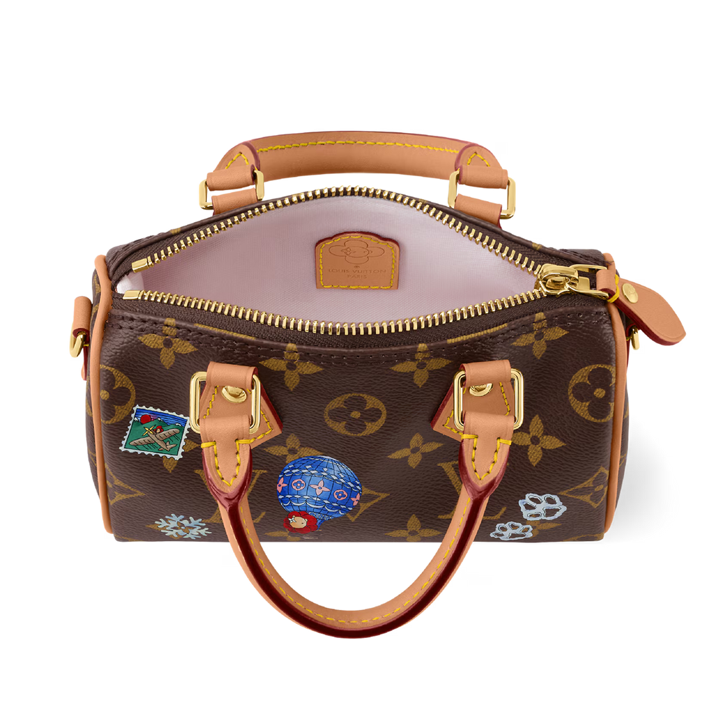 Louis Vuitton Nano Speedy Handbag – Snowy Pearl