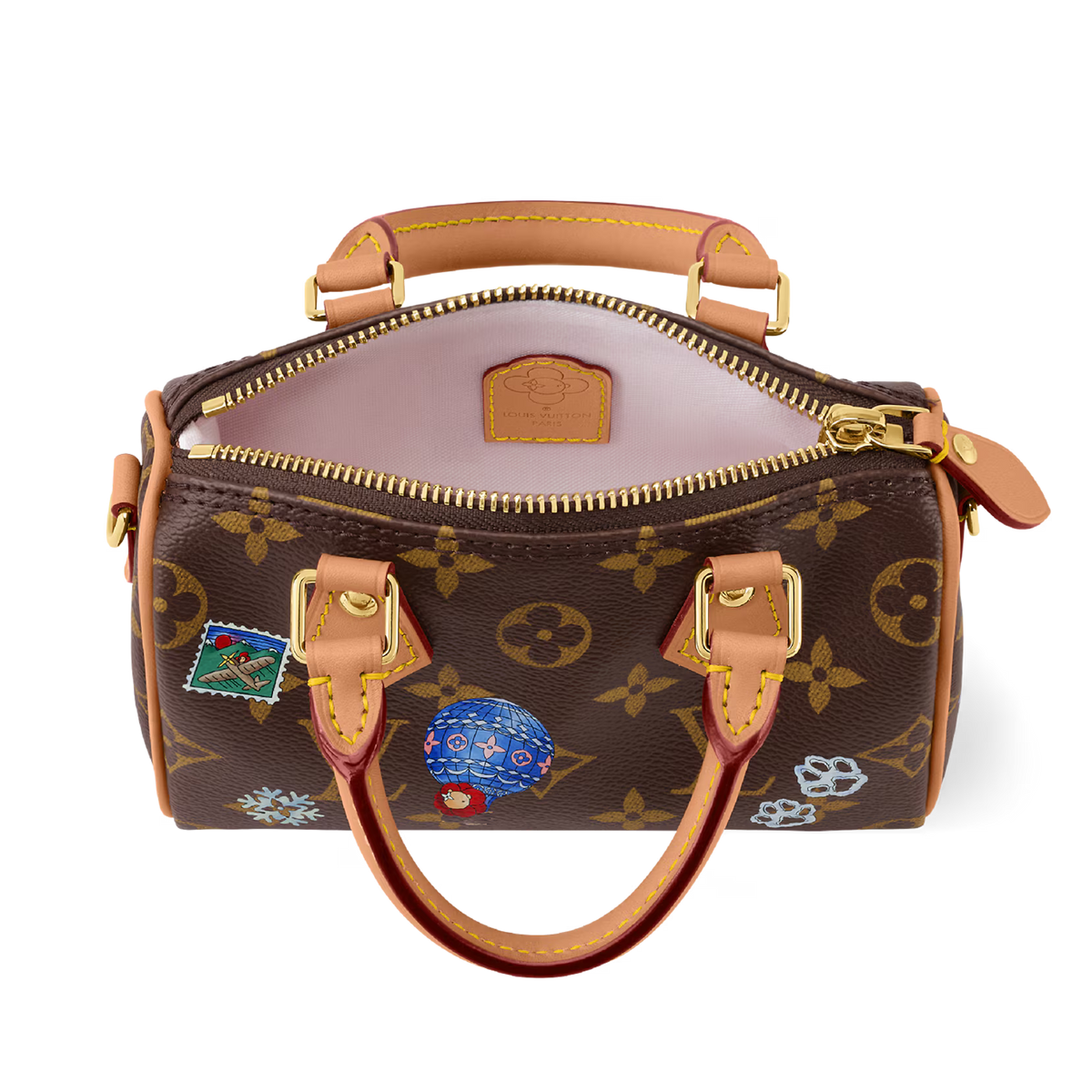Louis Vuitton Nano Speedy Handbag – Snowy Pearl