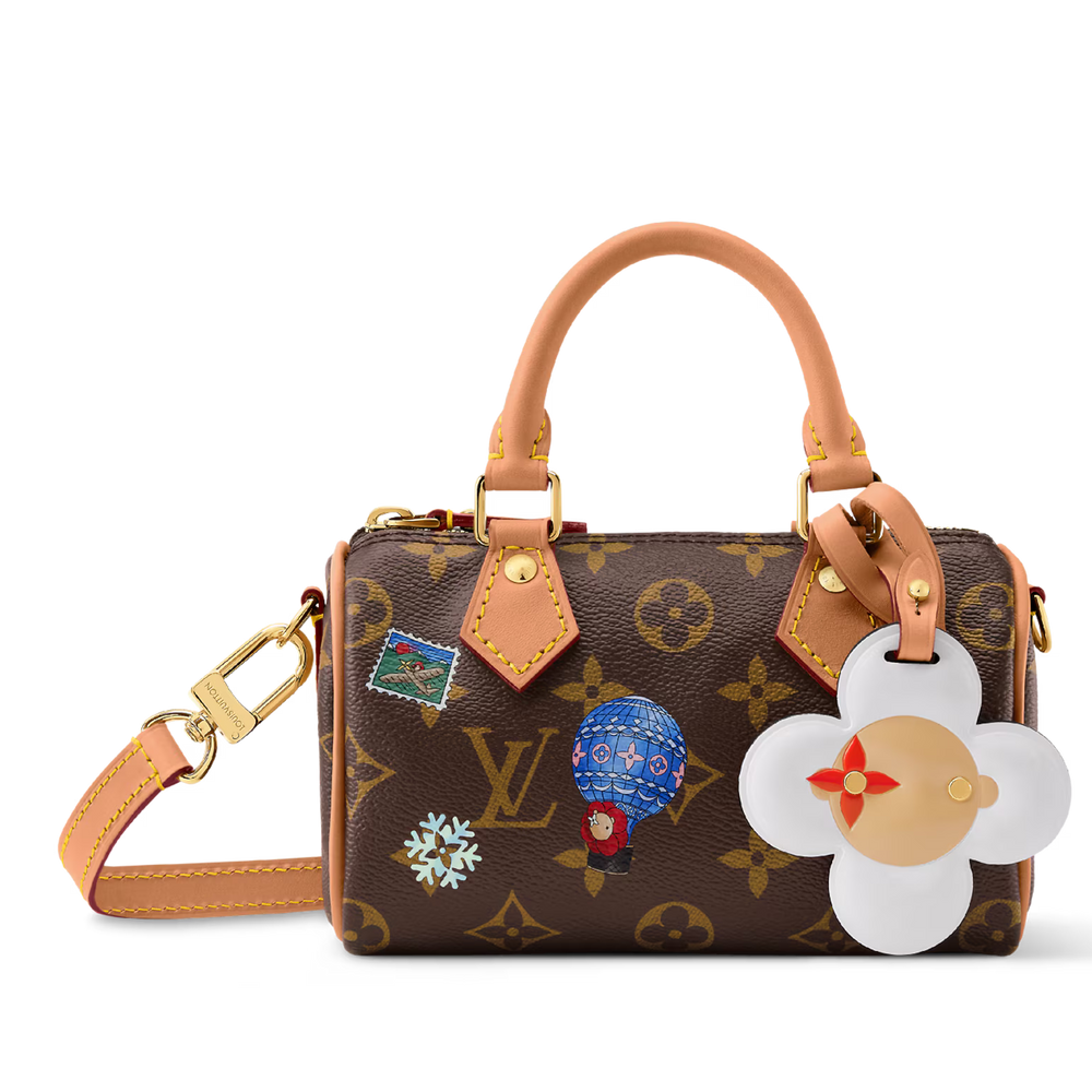Louis Vuitton Nano Speedy Handbag – Snowy Pearl