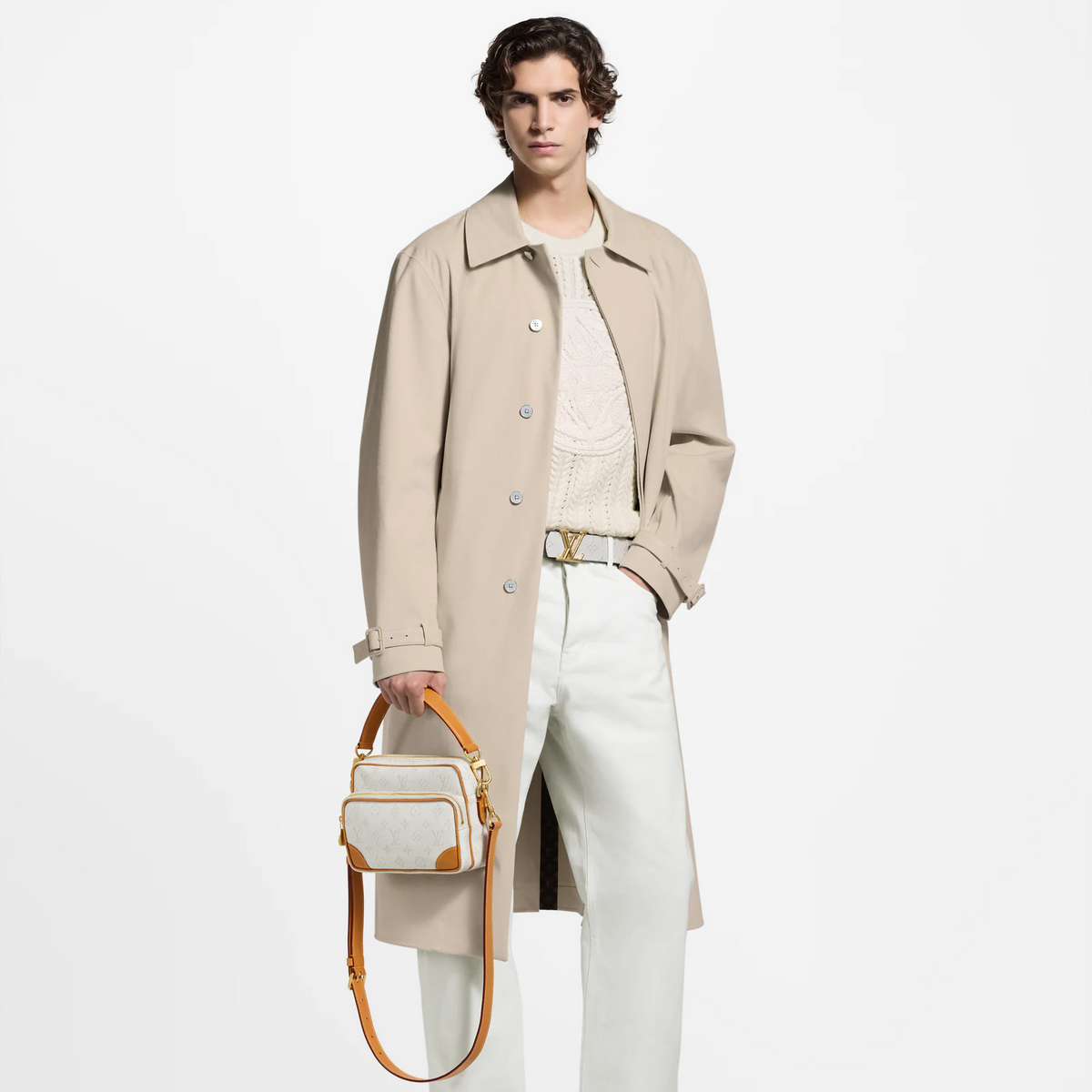 Louis Vuitton Nil Crossbody Bag – Off-White