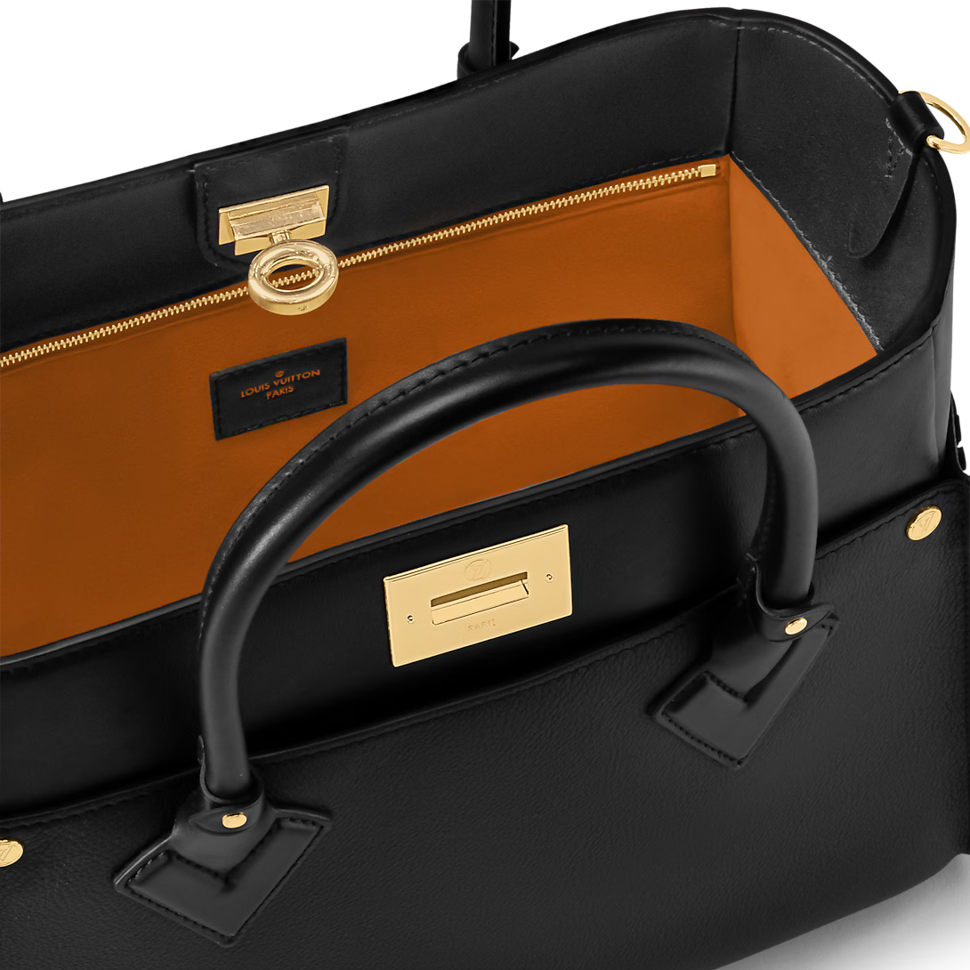 Louis Vuitton On My Side MM Handbag - Navy Blue