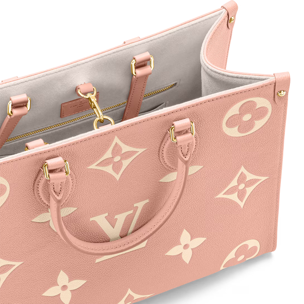 Louis Vuitton OnTheGo GM Tote Bag - Rose Trianon / Creme