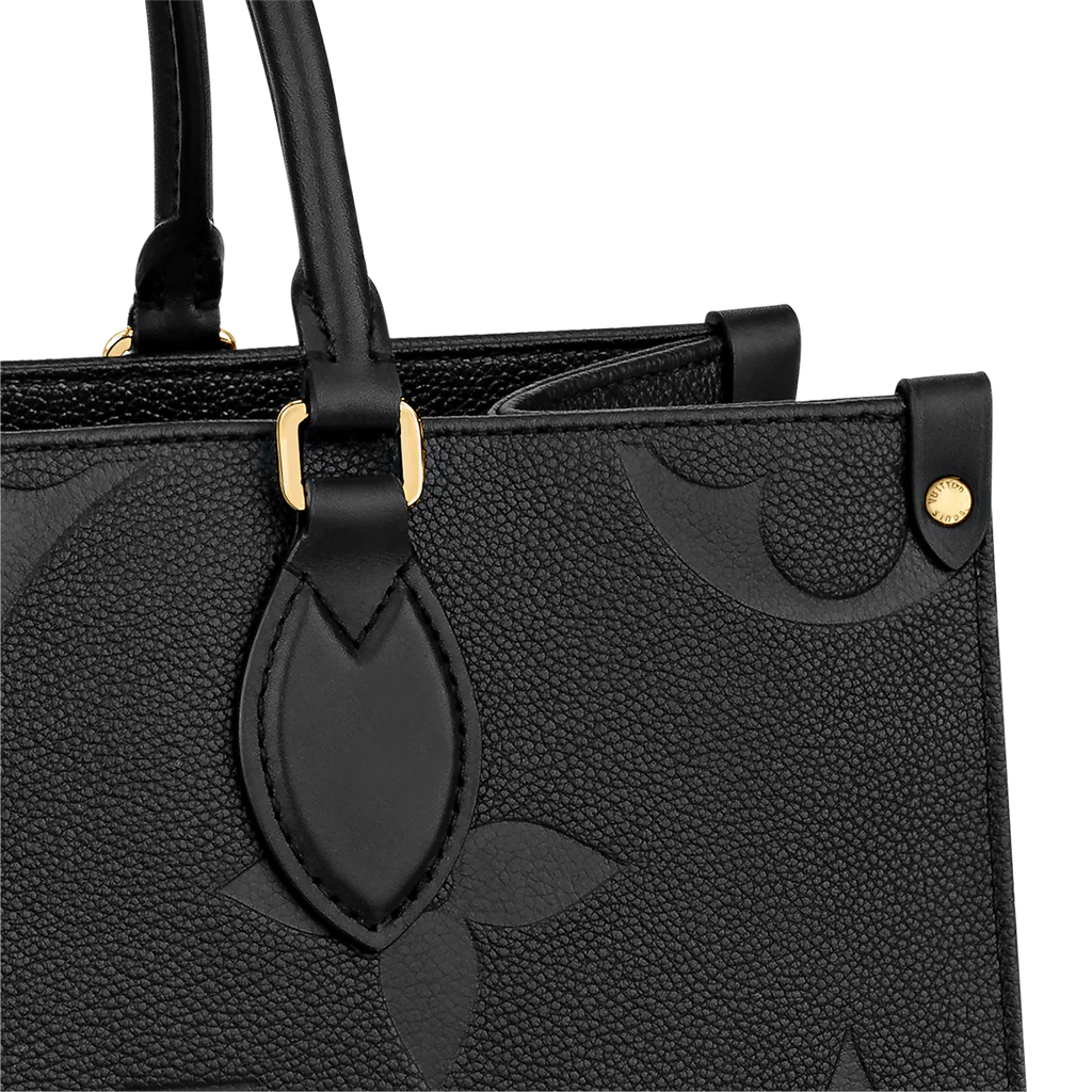 Louis Vuitton OnTheGo PM Tote Bag - Black Noir Obscur
