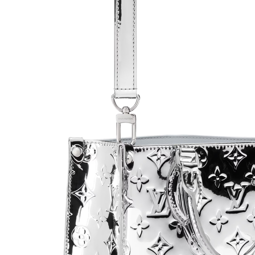 Louis Vuitton Ski Monogram Miroir OnTheGo PM Handbag – Silver
