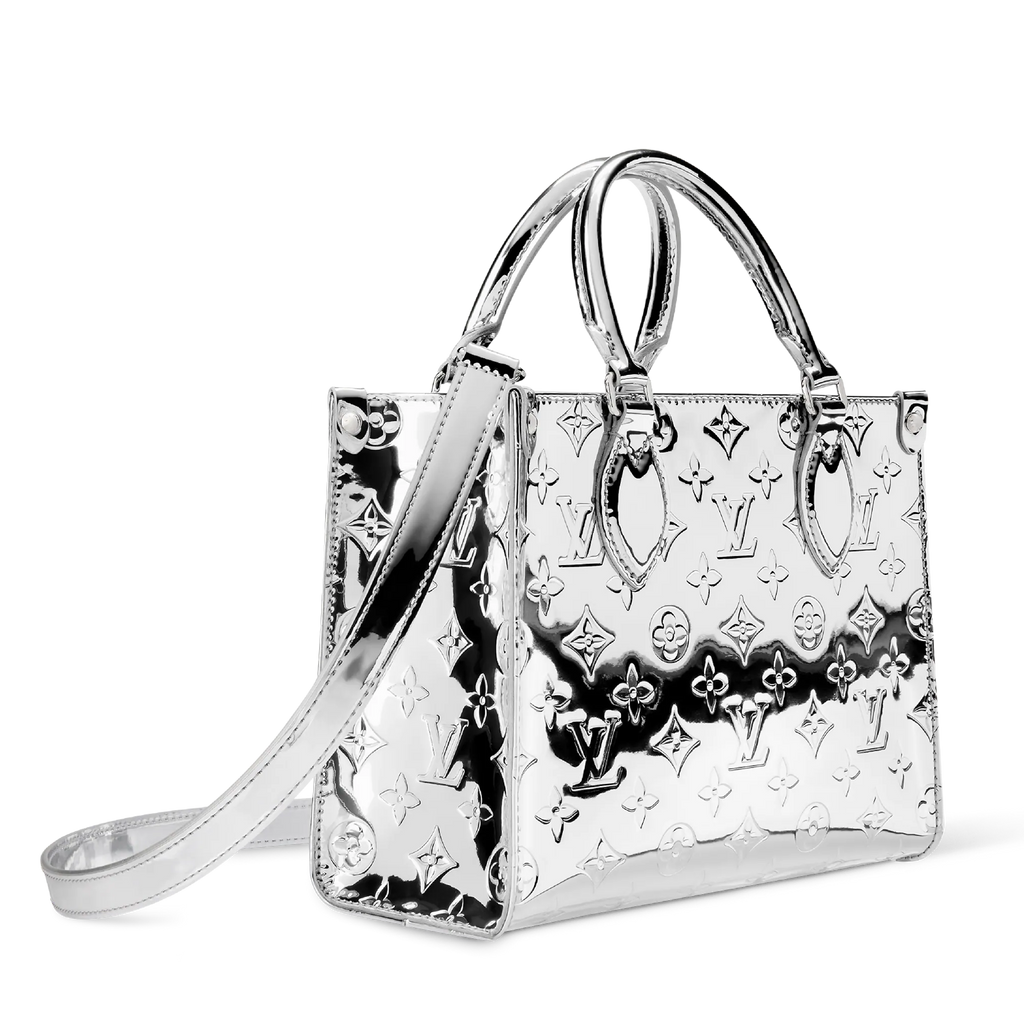 Louis Vuitton Ski Monogram Miroir OnTheGo PM Handbag – Silver