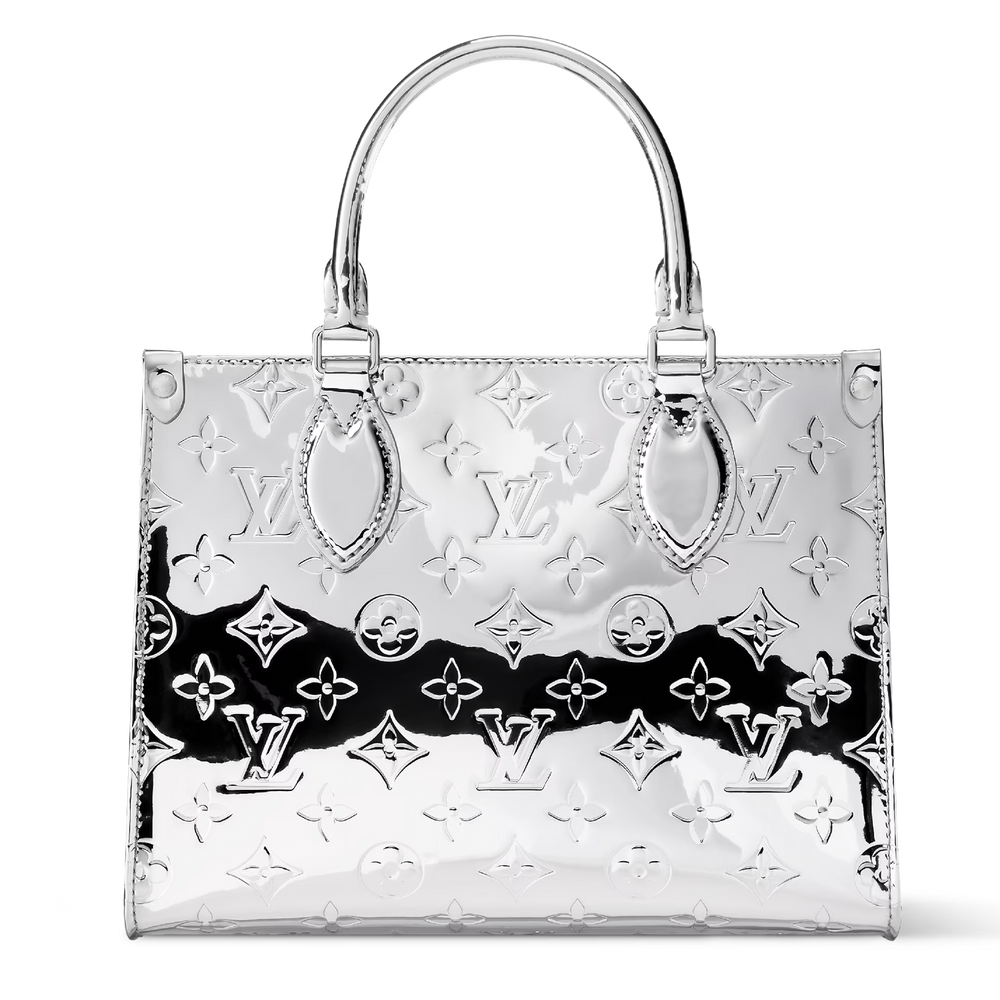 Louis Vuitton Ski Monogram Miroir OnTheGo PM Handbag – Silver