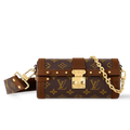 Louis Vuitton Papillon Trunk Handbag - Brown