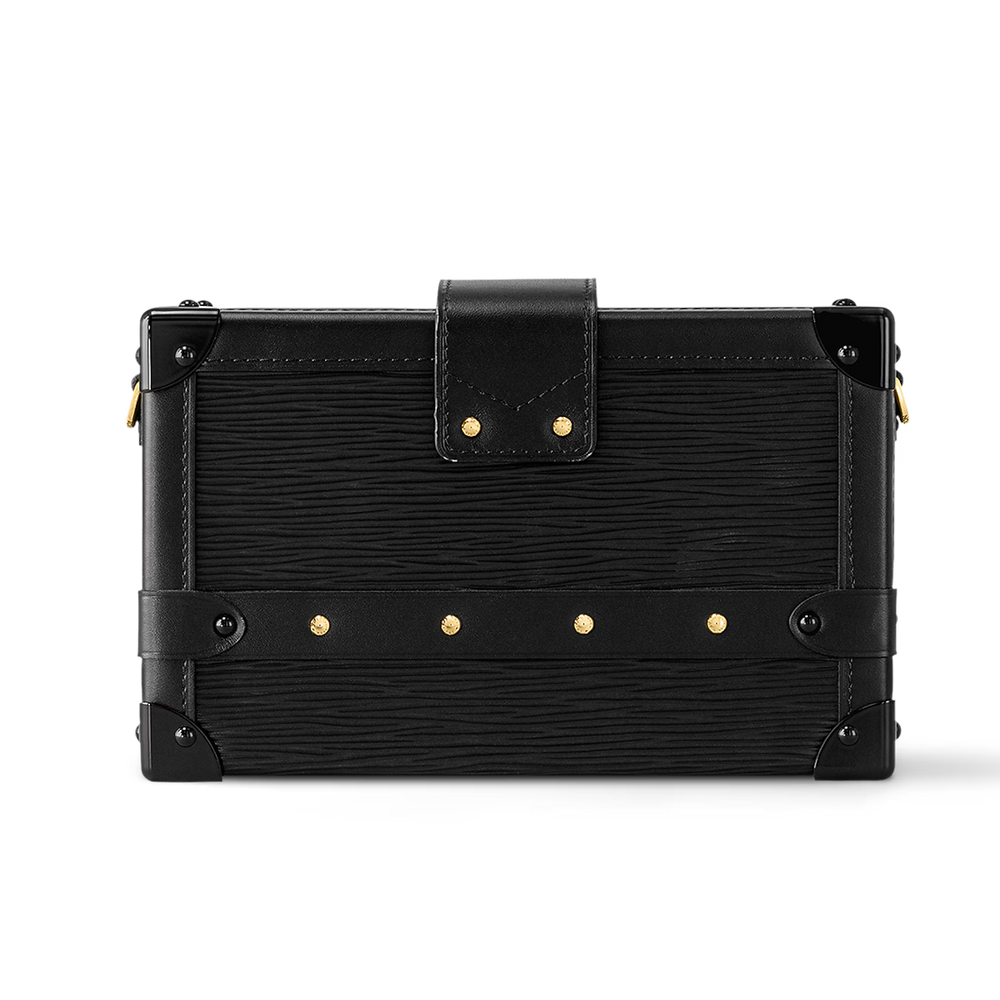 Louis Vuitton Petite Malle Handbag - Black