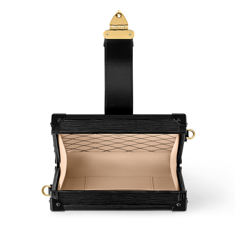 Louis Vuitton Petite Malle Handbag - Black