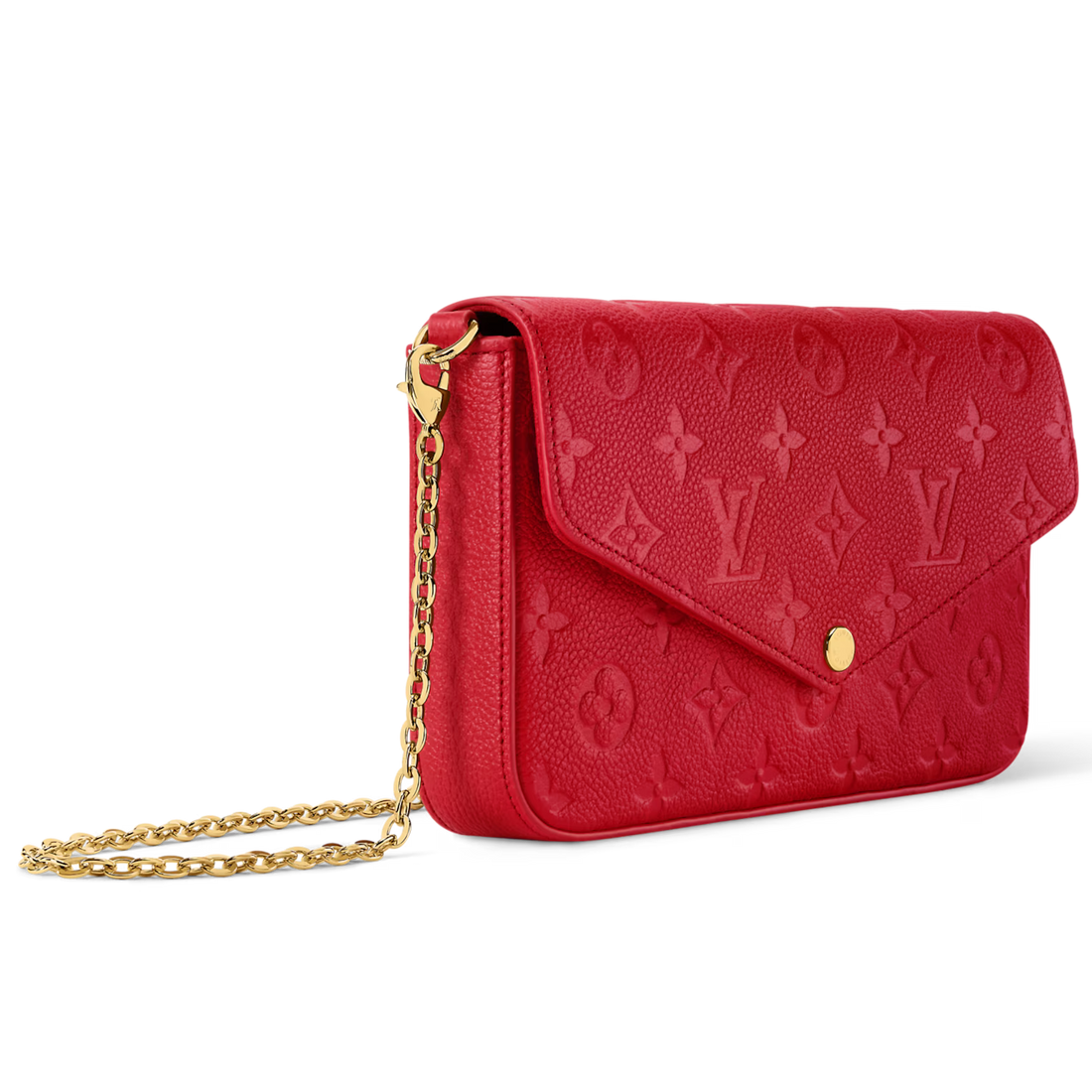Louis Vuitton Pochette Félicie Crossbody Bag - Rouge Louis