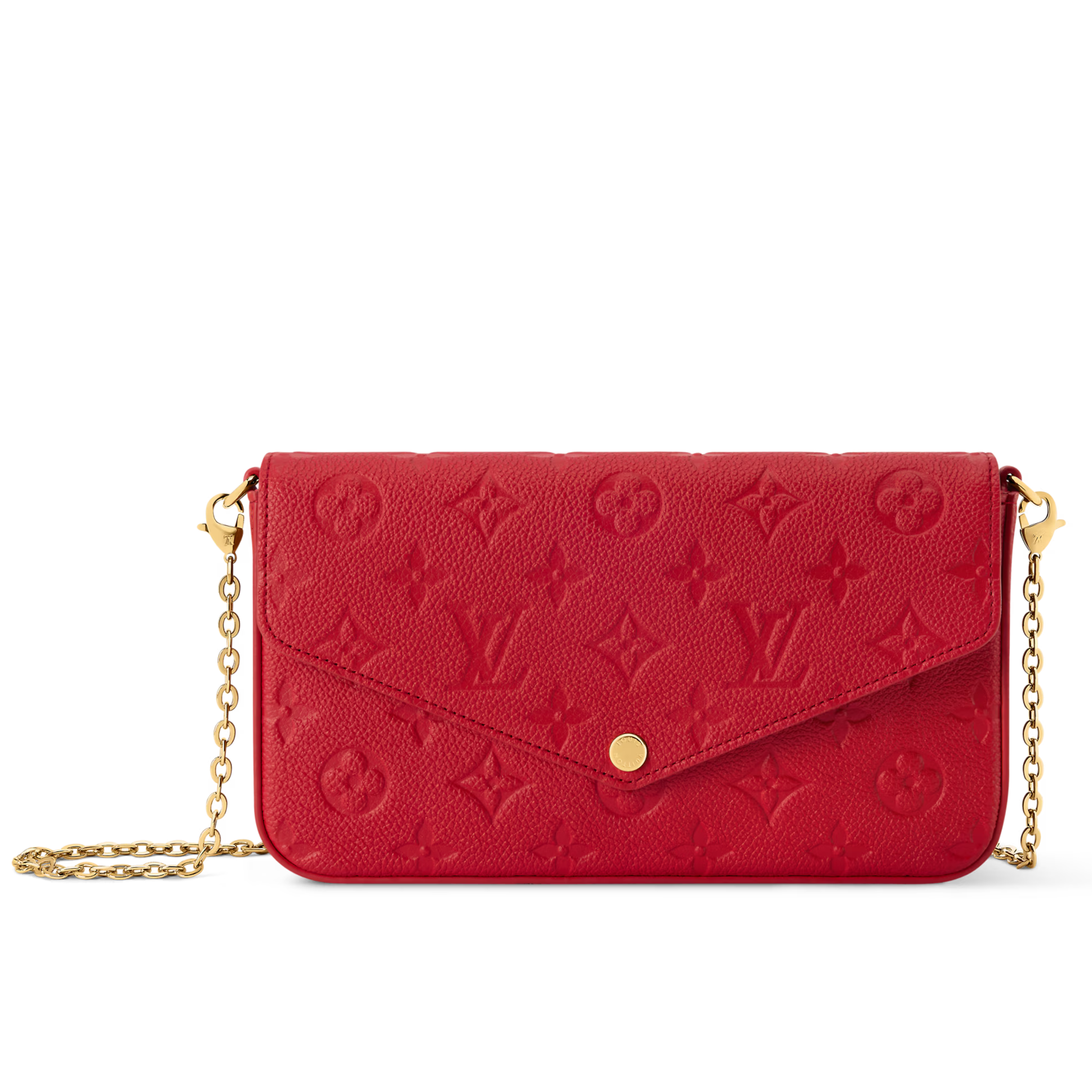 Louis Vuitton Pochette Félicie Crossbody Bag - Rouge Louis