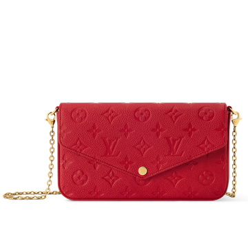 Louis Vuitton Pochette Félicie Crossbody Bag - Rouge Louis
