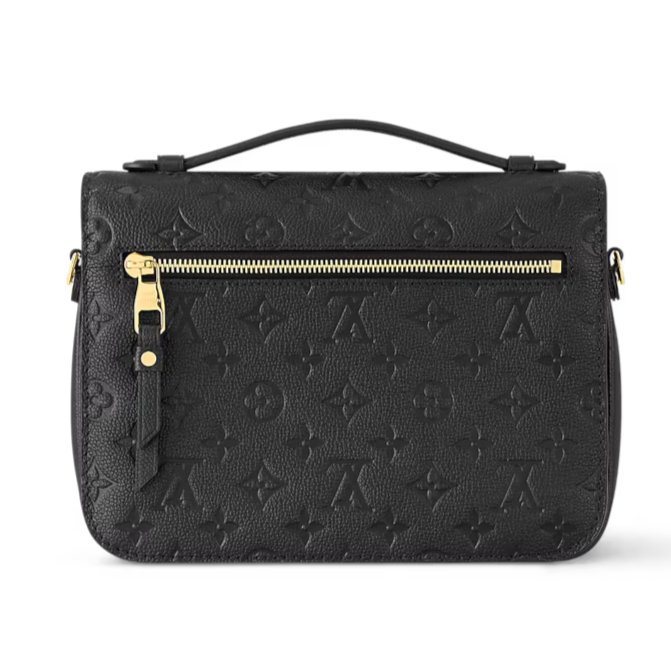 Louis Vuitton Pochette Métis Crossbody Bag - Black