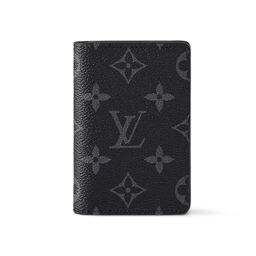 🎁 Louis Vuitton Pocket Organiser Wallet - Monogram Eclipse (100% off)