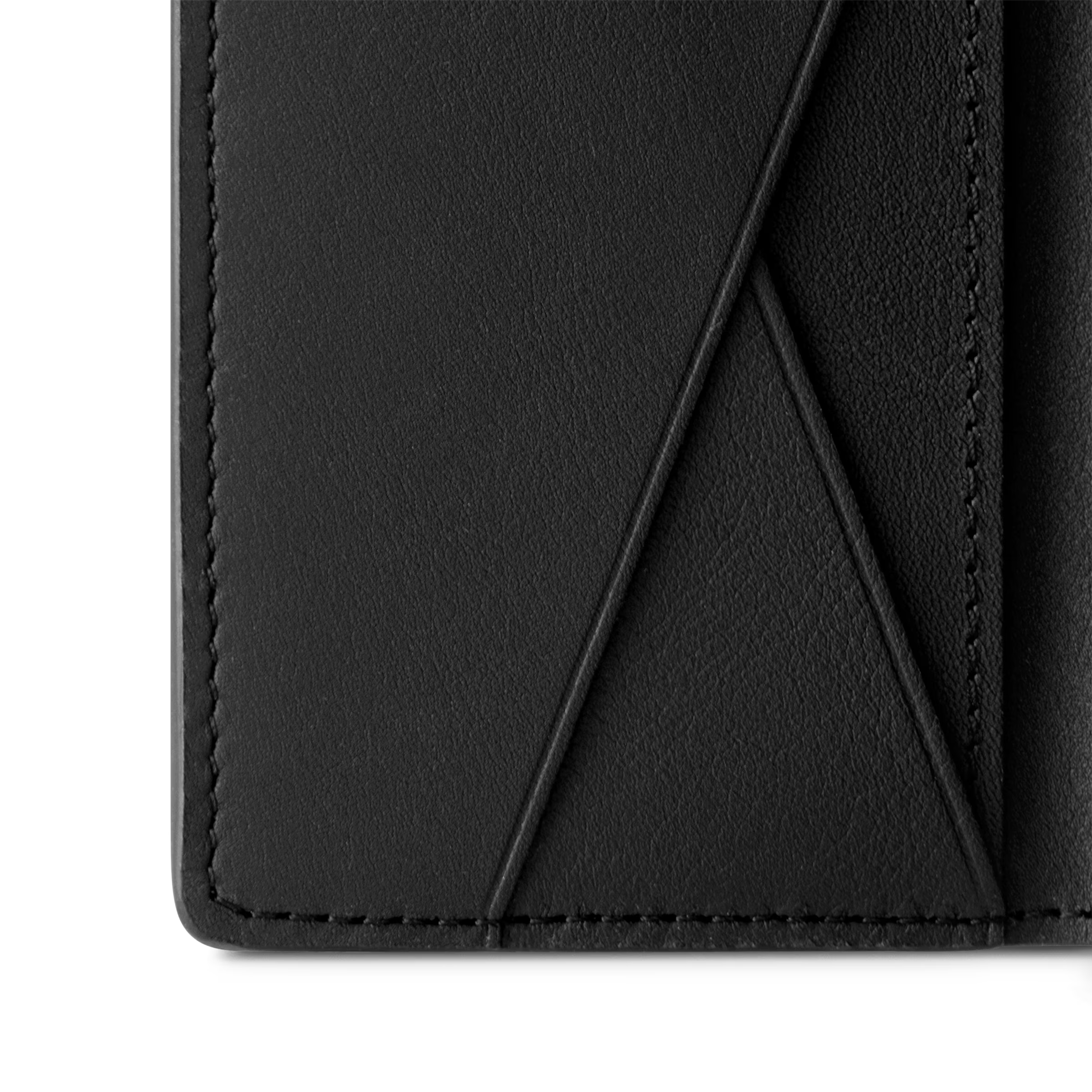 Louis Vuitton Monogram Shadow Leather Pocket Organizer Wallet - Black