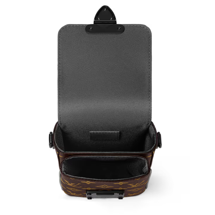 Louis Vuitton S-Lock Vertical Wearable Wallet - Monogram Macassar