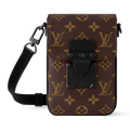Louis Vuitton S-Lock Vertical Wearable Wallet - Monogram Macassar