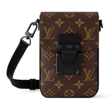 Louis Vuitton S-Lock Vertical Wearable Wallet - Monogram Macassar