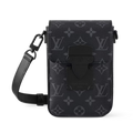 Louis Vuitton S-Lock Vertical Wearable Wallet - Black