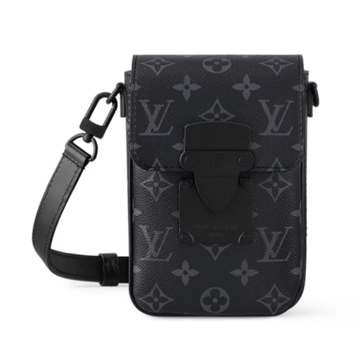 Louis Vuitton S-Lock Vertical Wearable Wallet - Black