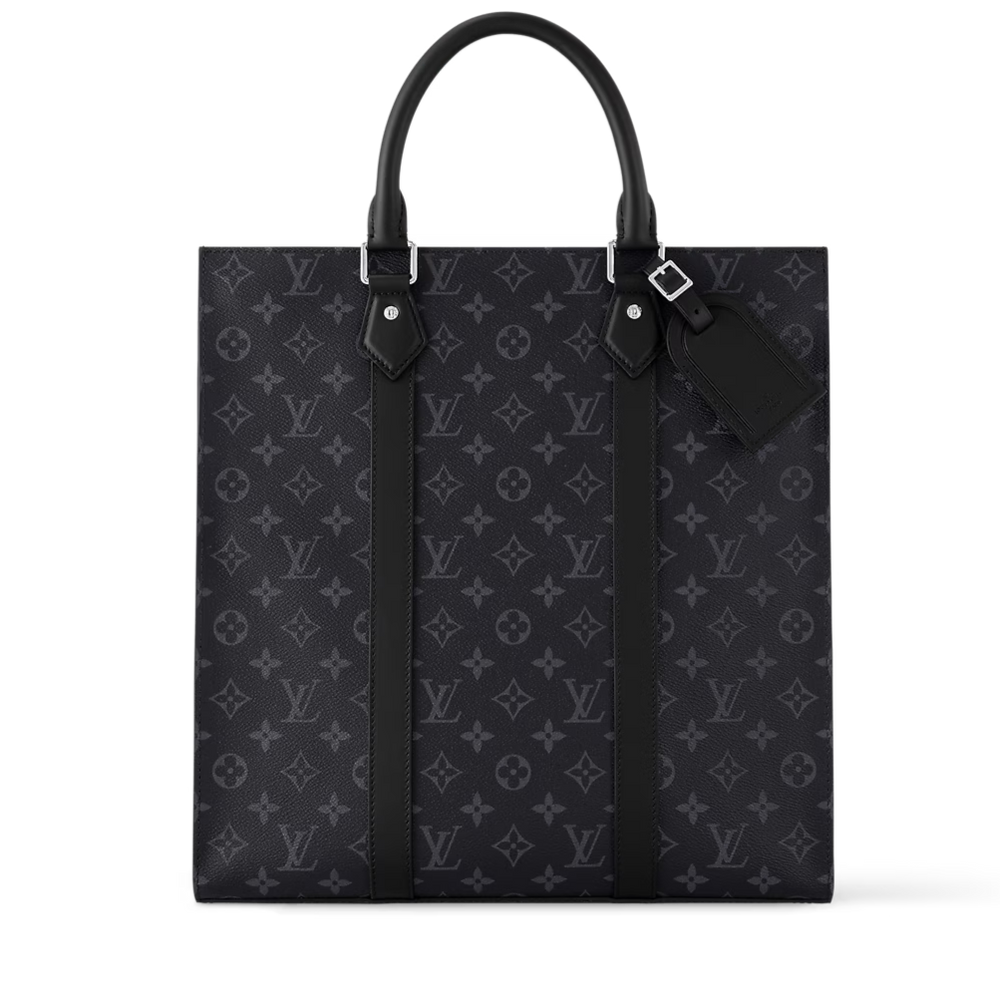 Louis Vuitton Sac Plat Tote Bag - Monogram Eclipse
