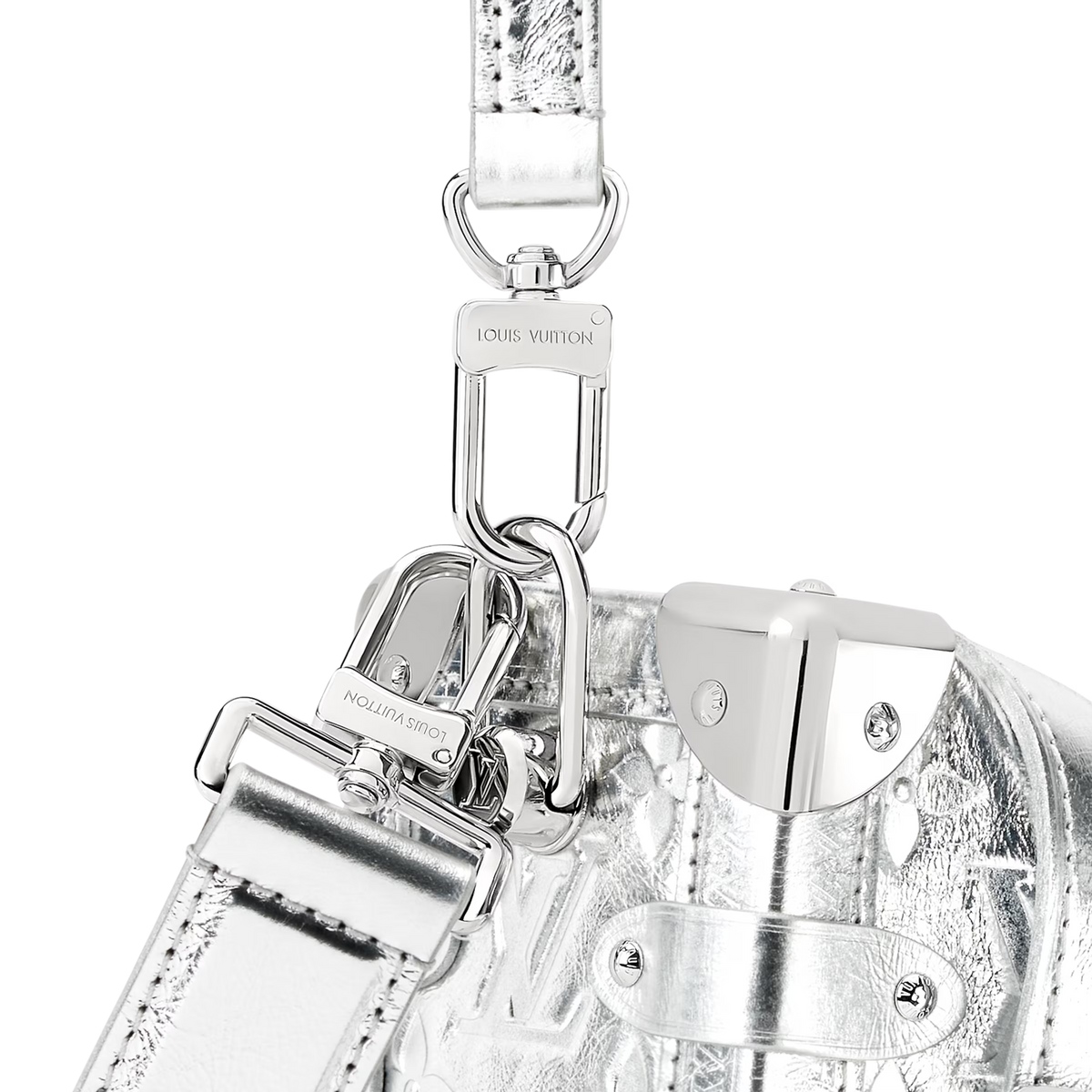 Louis Vuitton Ski Collection Side Trunk MM – Silver