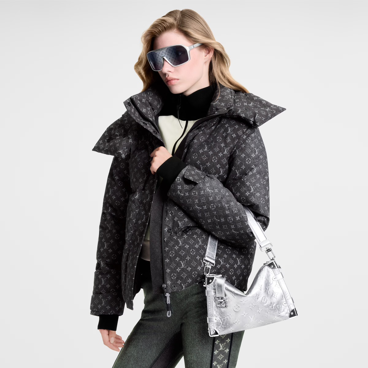 Louis Vuitton Ski Collection Side Trunk MM – Silver
