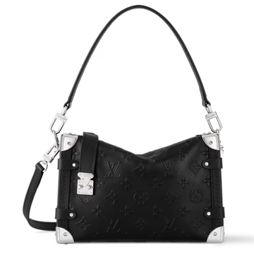 Louis Vuitton Side Trunk GM Handbag - Black