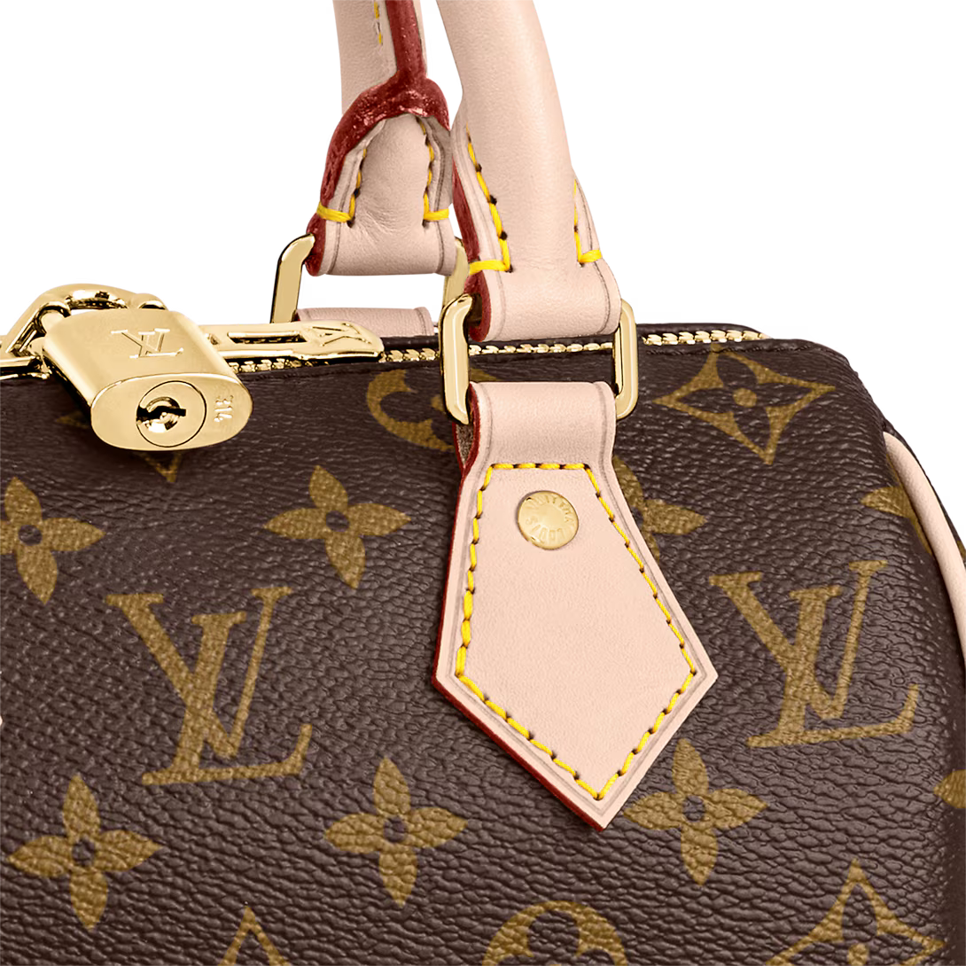 Louis Vuitton Speedy Bandoulière 20 Handbag - Brown / Fuchsia