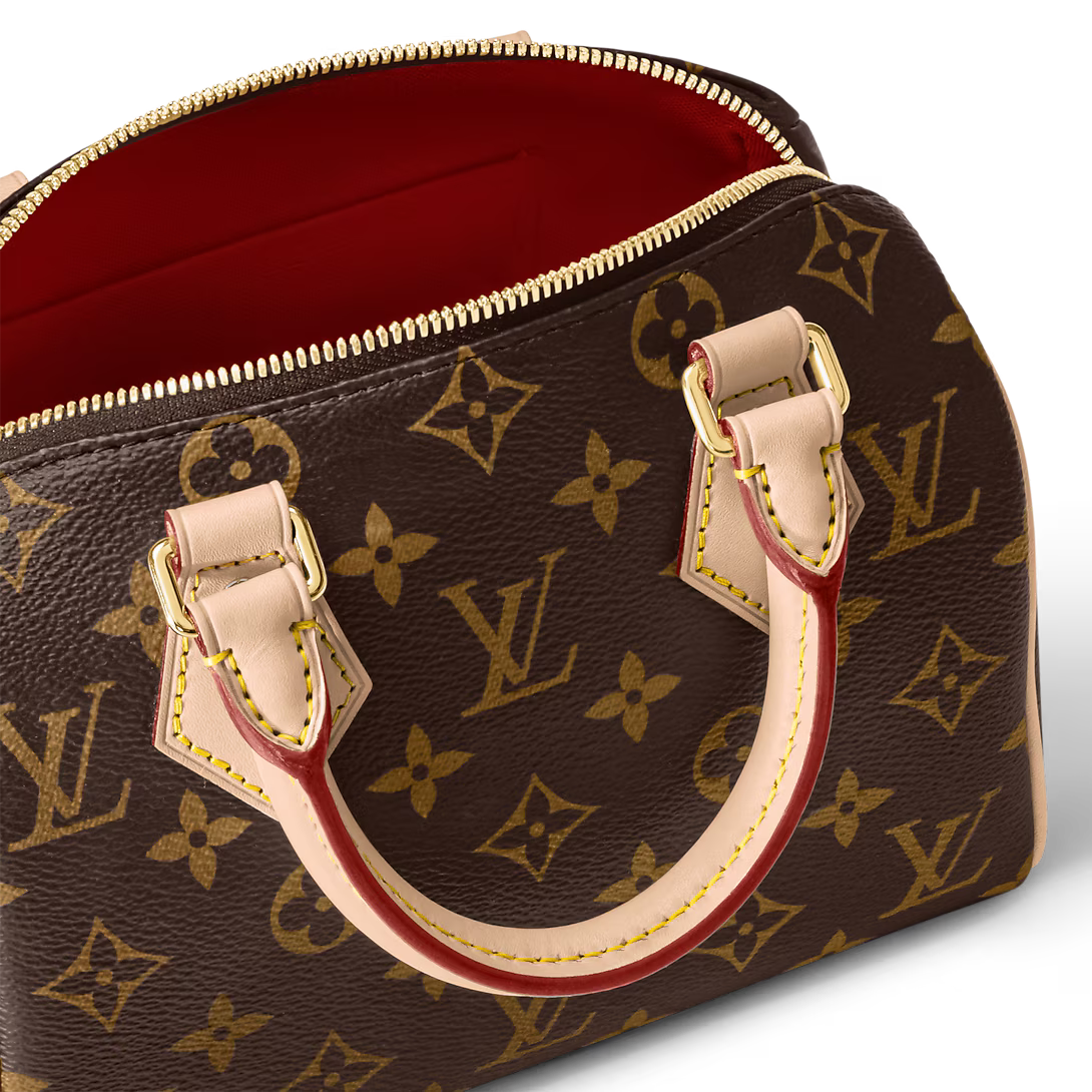 Louis Vuitton Speedy Bandoulière 20 Handbag - Brown / Fuchsia