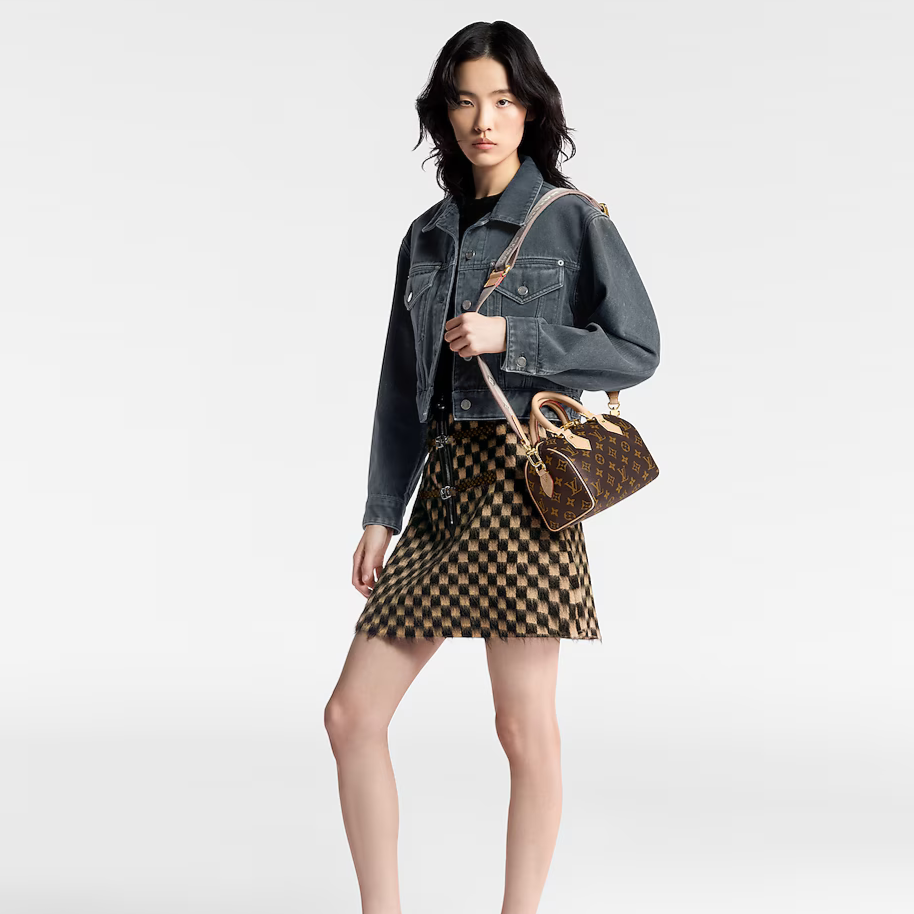 Louis Vuitton Speedy Bandoulière 20 Handbag - Beige