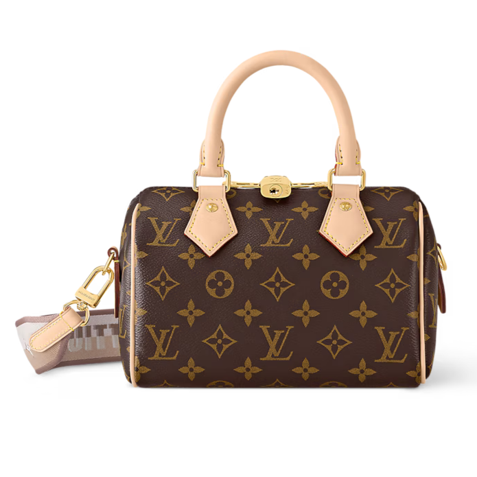 Louis Vuitton Speedy Bandoulière 20 Handbag - Beige