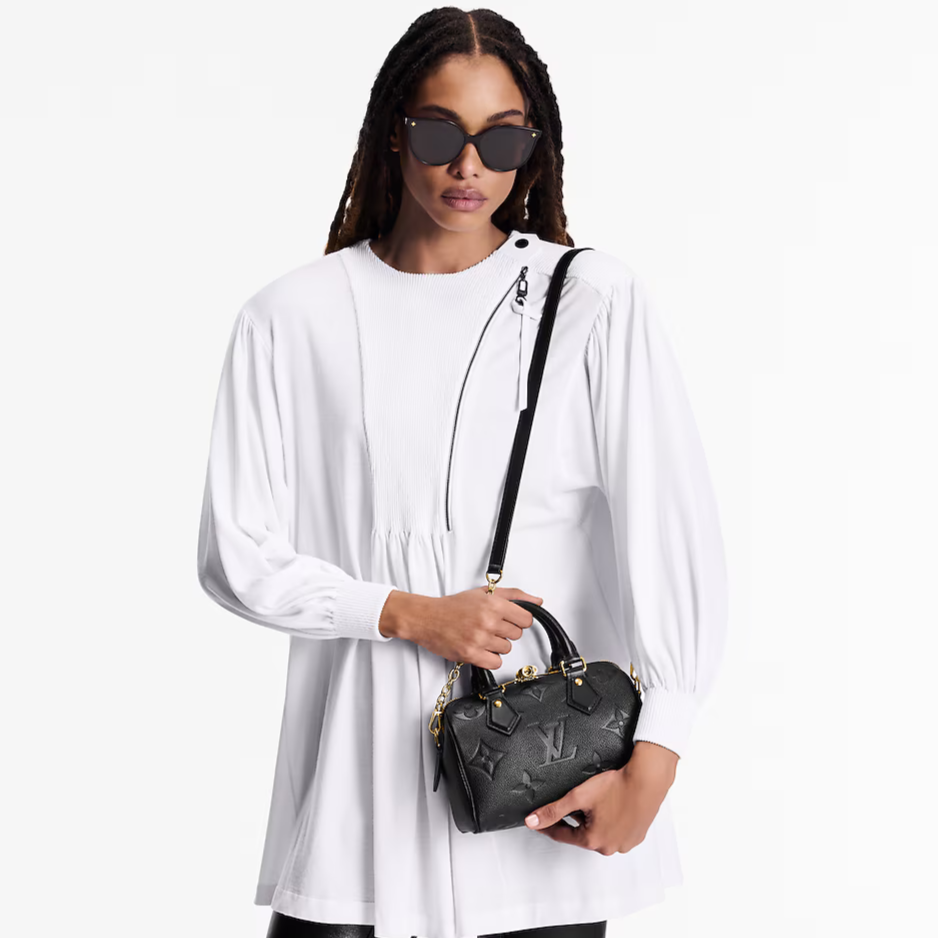 Louis Vuitton Speedy Bandoulière 20 Handbag - Black