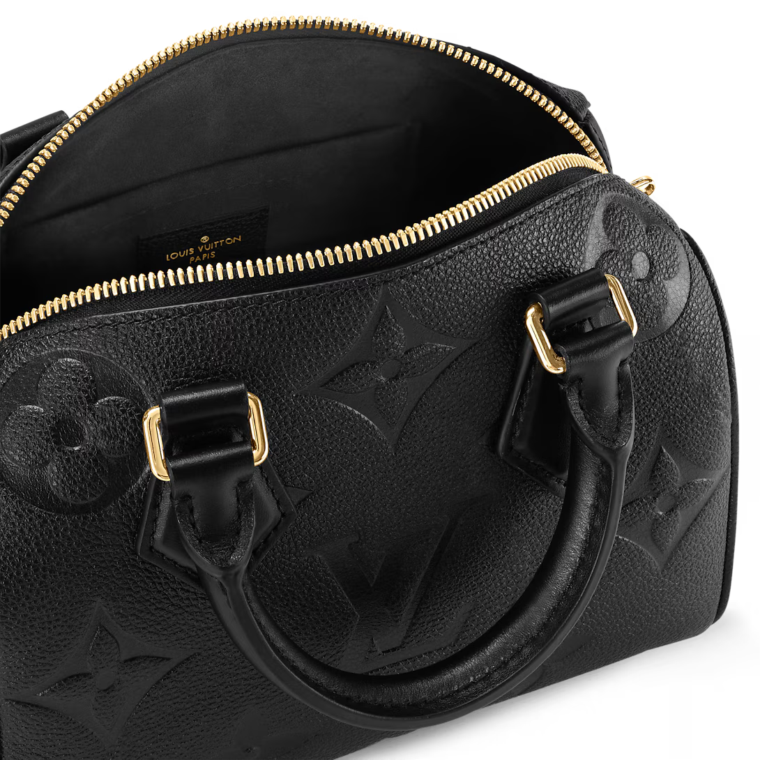 Louis Vuitton Speedy Bandoulière 20 Handbag - Black
