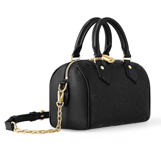 Louis Vuitton Speedy Bandoulière 20 Handbag - Black
