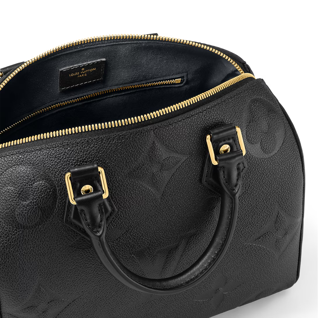 Louis Vuitton Speedy Bandoulière 25 Handbag - Black
