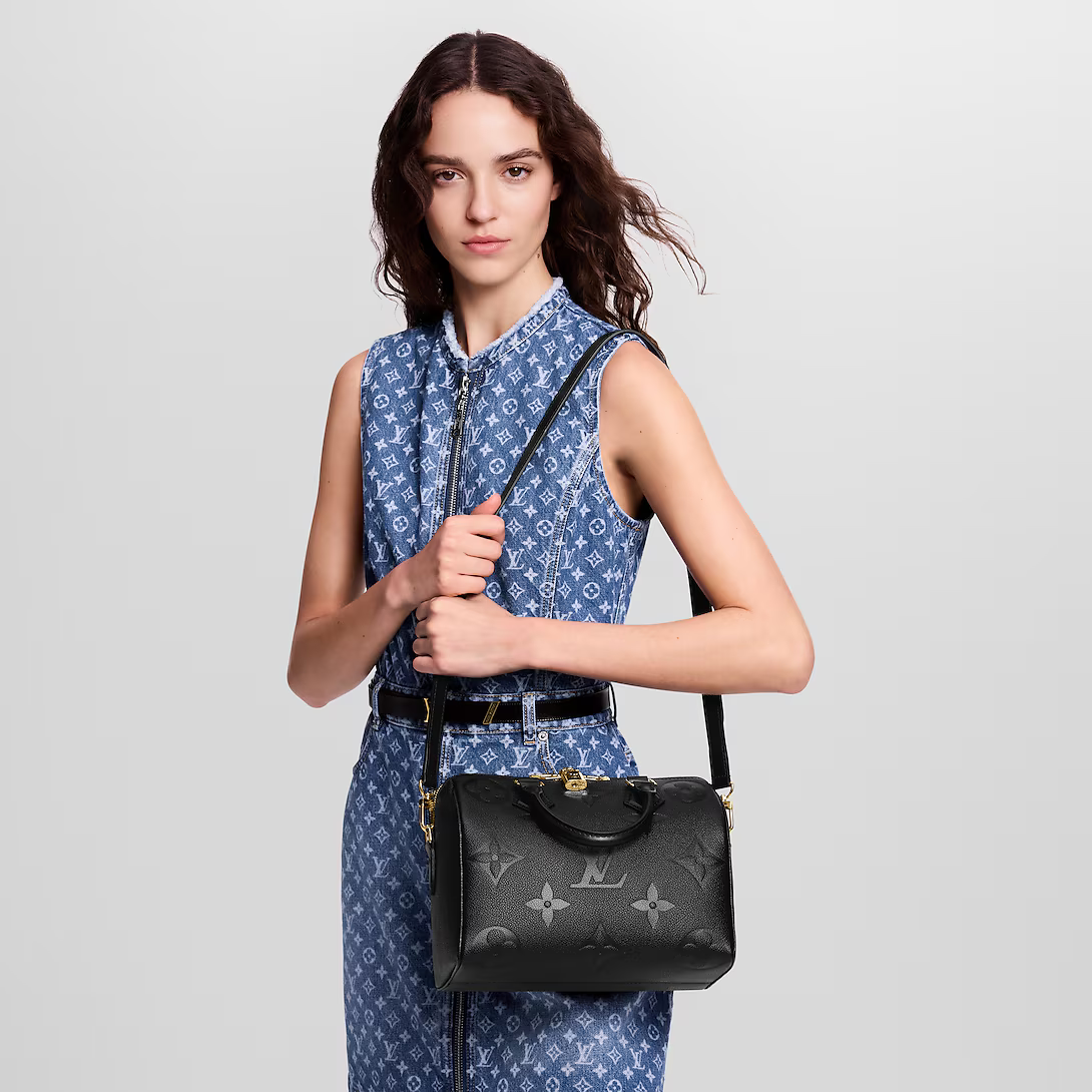 Louis Vuitton Speedy Bandoulière 25 Handbag - Black