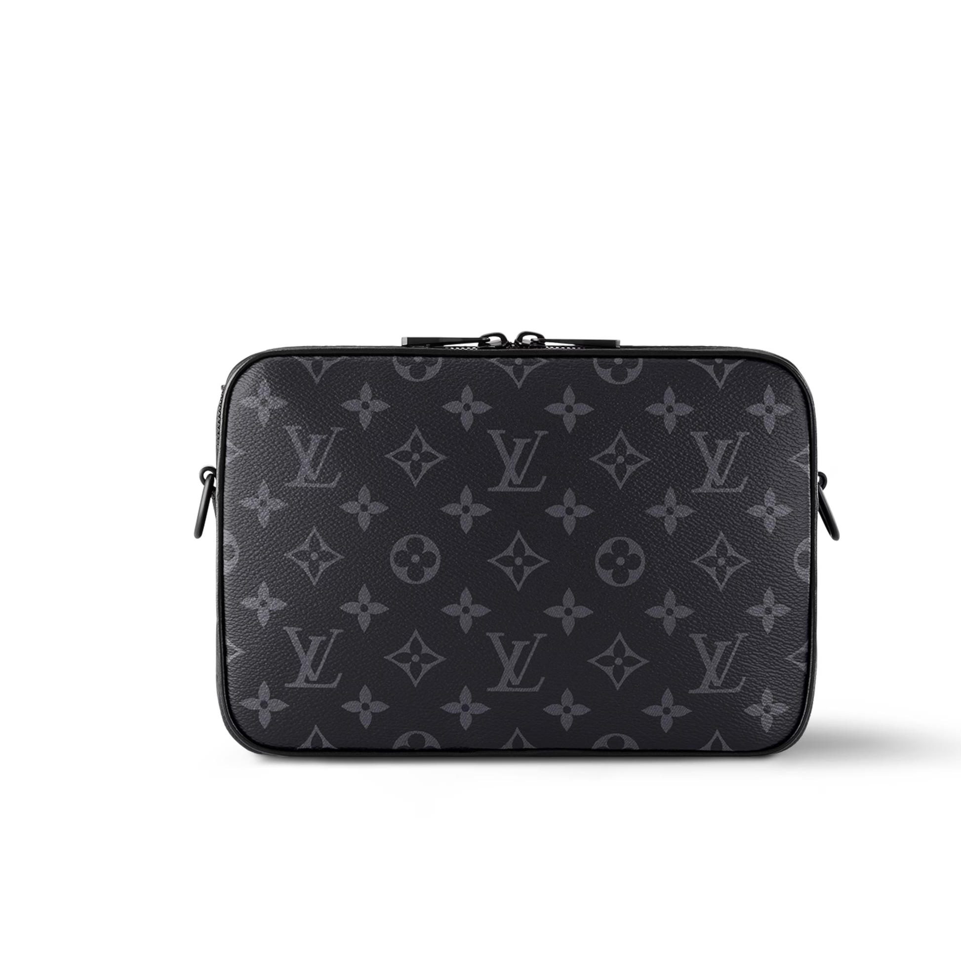 Louis Vuitton Steamer Messenger Wearable Wallet - Black Monogram Eclipse