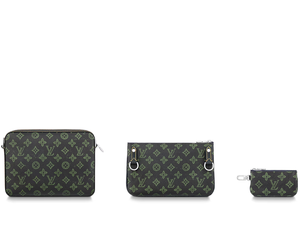 Louis Vuitton Trio Messenger Bag - Dark Green