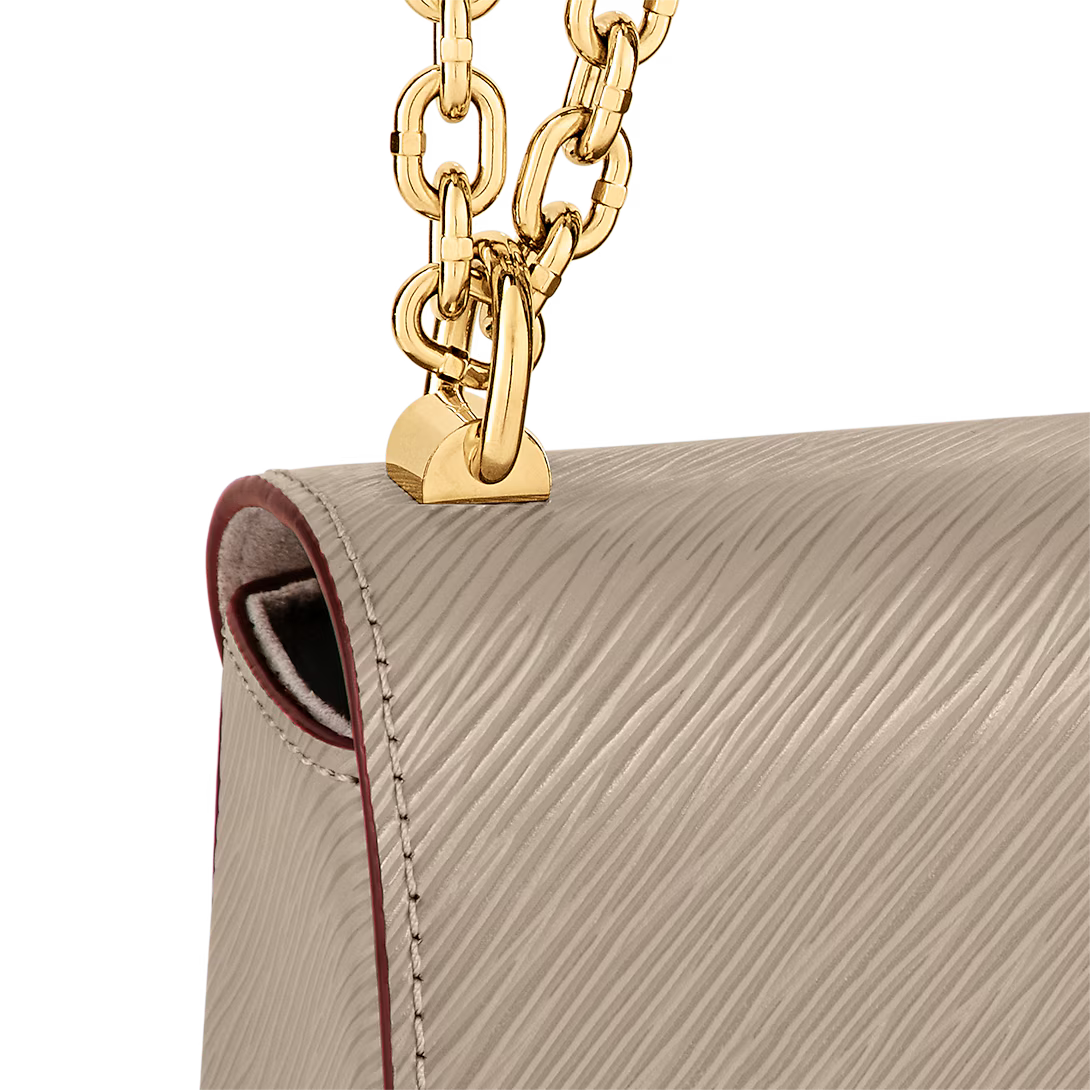 Louis Vuitton Twist MM Shoulder Bag - Galet