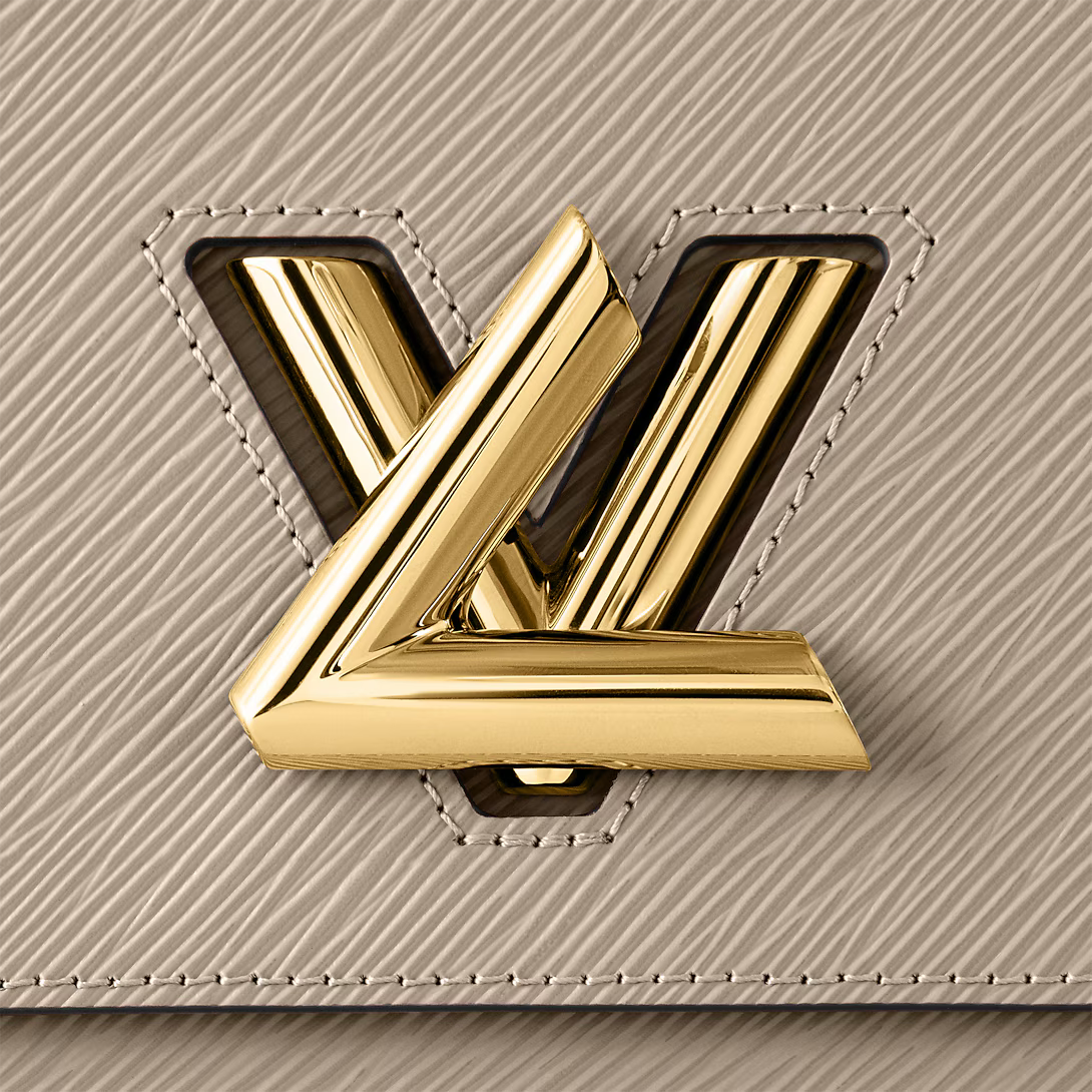 Louis Vuitton Twist MM Shoulder Bag - Galet